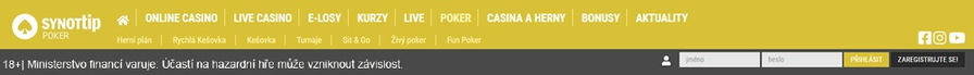 S jedním herním kontem máte k dispozici všechny dostupné druhy hazardní zábavy