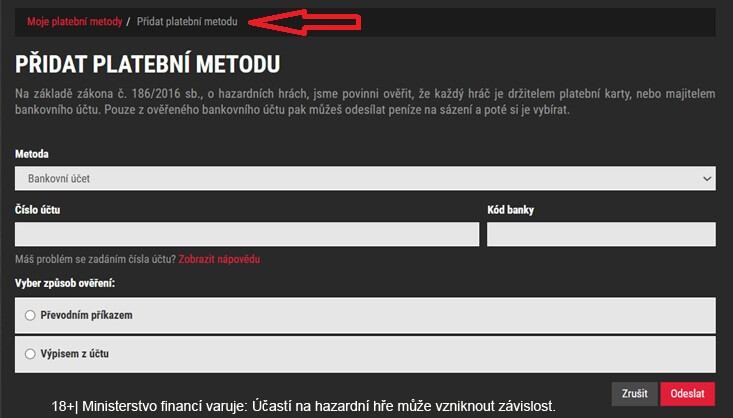 Ověření bankovního účtu u&nbsp;Synotu