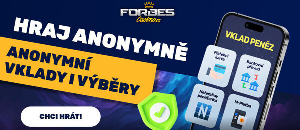 Vklady a výběry v casinu Forbes