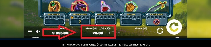 Nastavená sázka je rozdělena na dvě poloviny – každá půlka jde do jedné z&nbsp;her
