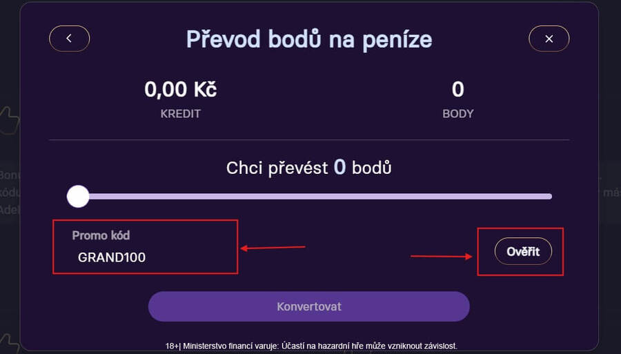 Použijte kód a&nbsp;získejte 100 free spinů