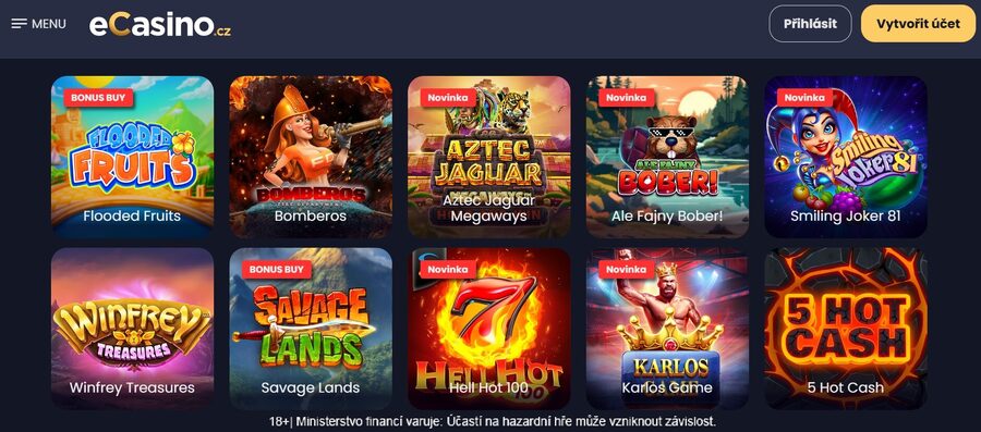eCasino recenze – přehled a&nbsp;hodnocení 2026
