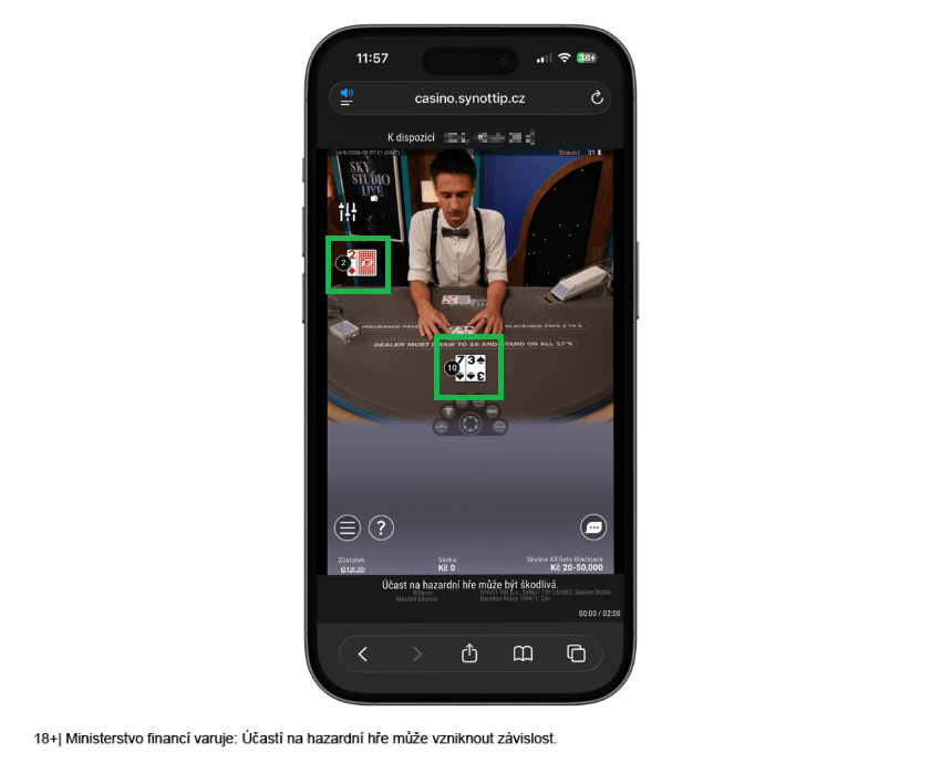 Hard 10 v&nbsp;online casinu SYNOT TIP